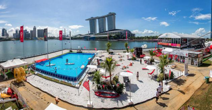 Pop Up Beach Marina Bay