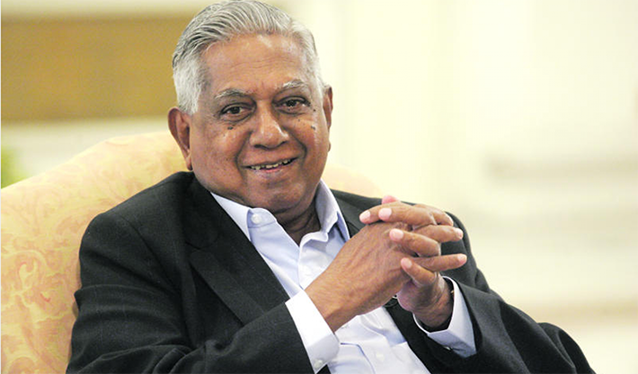 S R Nathan Former President