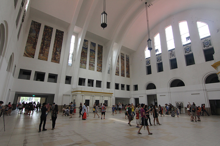 Tanjong Pagar Railway Station hall