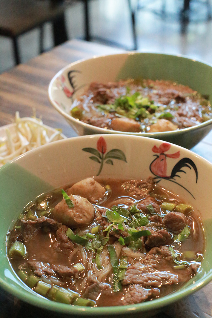 Tiew Mai Thai Boat Noodles Beef Noodles