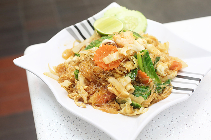 Chang Thai Fried Glass Noodle Seafood