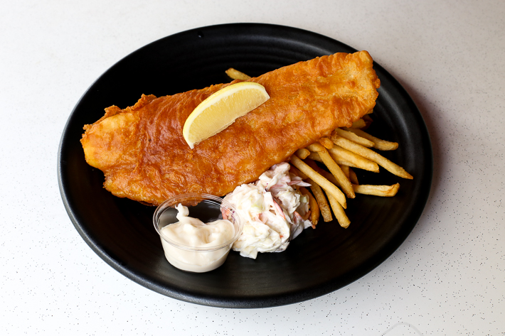 The Plug Food Co Beer Battered Fish & Chips