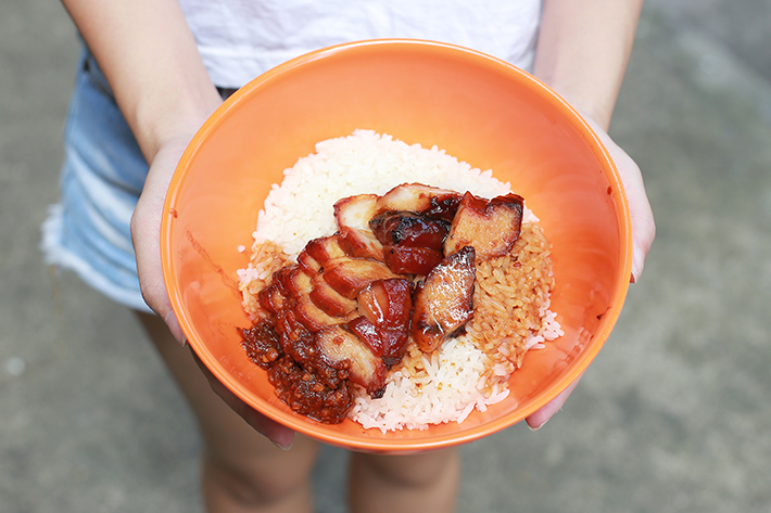 Hong Kong Soy Sauce Chicken Char Siew Rice 2