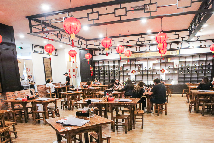 GO Noodle House Interior