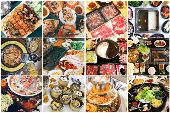 Buffets Collage