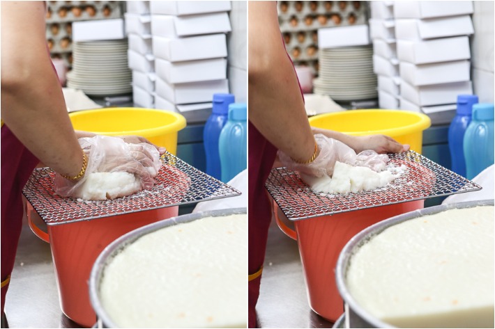 Hock Kee Carrot Cake Collage