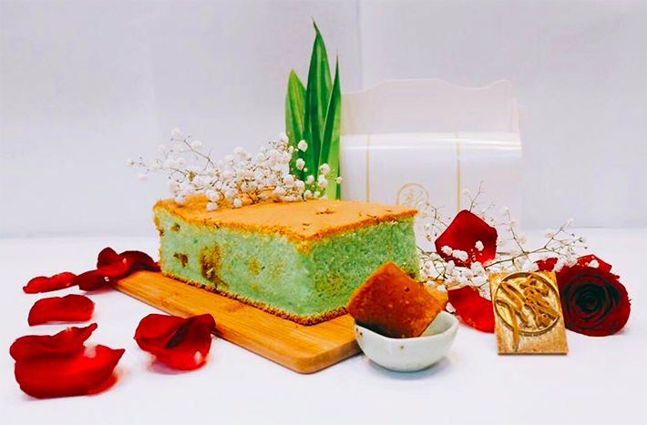 Nouveau Pandan Cake