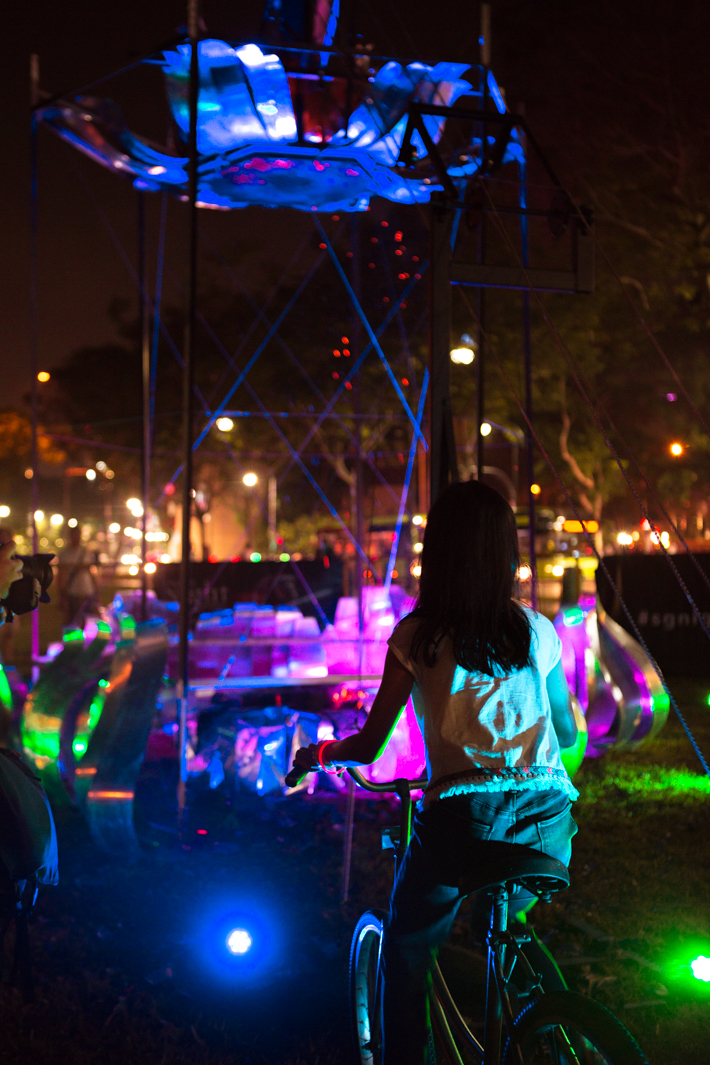 Singapore Night Festival Ember Rain