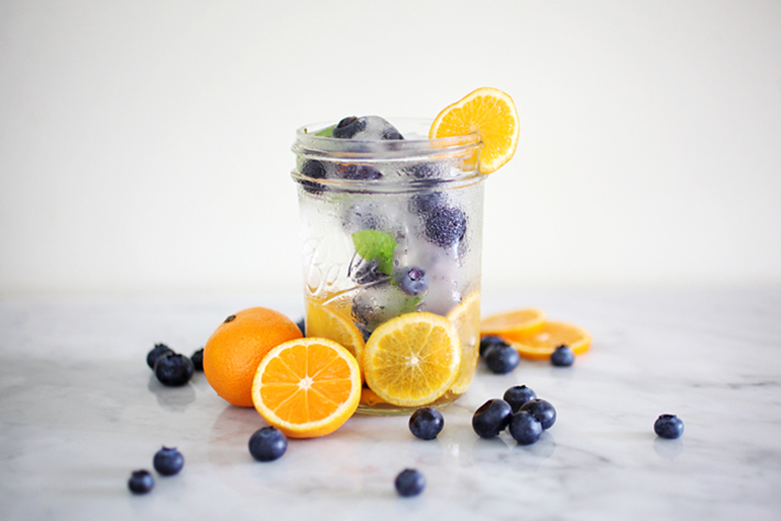 Blueberry Orange Water