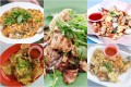 Oyster Omelette Collage