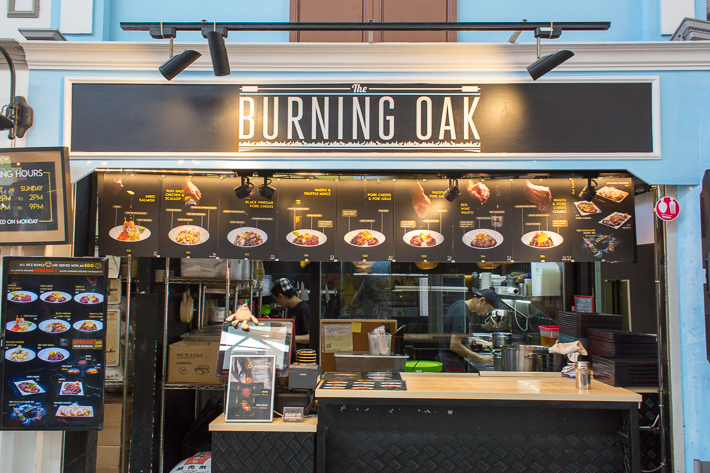 The Burning Oak Exterior