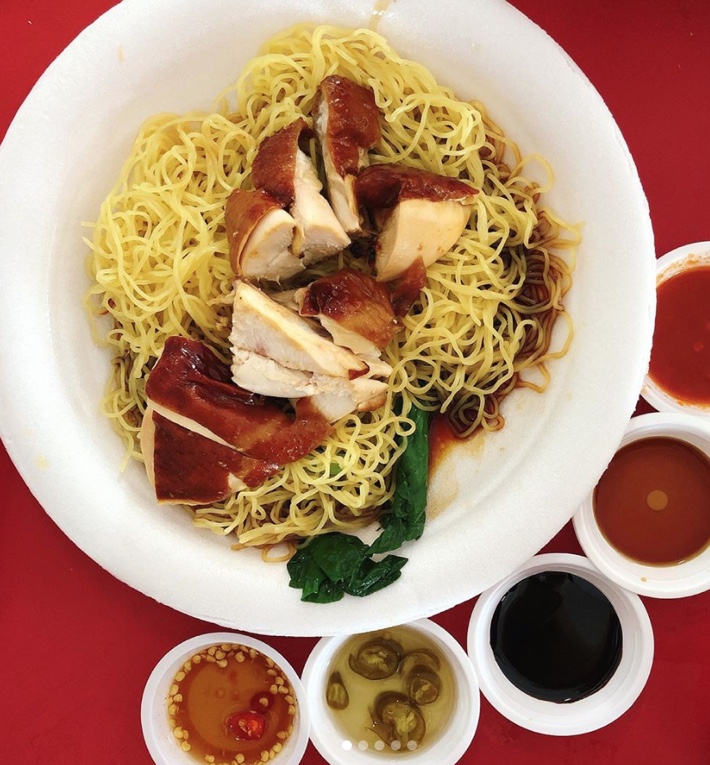 HAWKER CHAN CHICKEN NOODLES