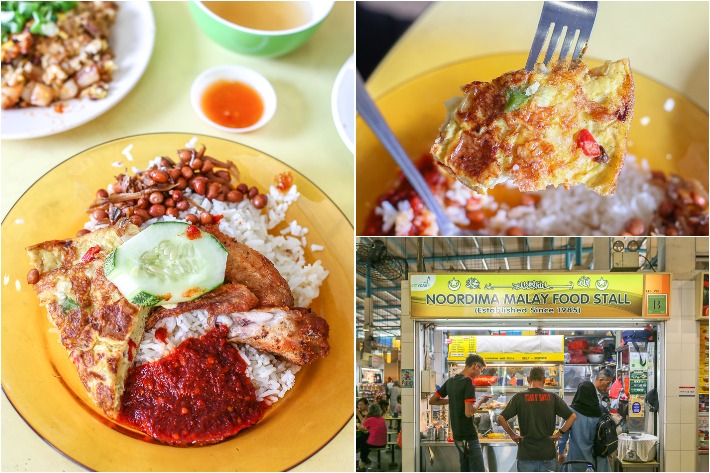Noordima Malay Food Stall Collage