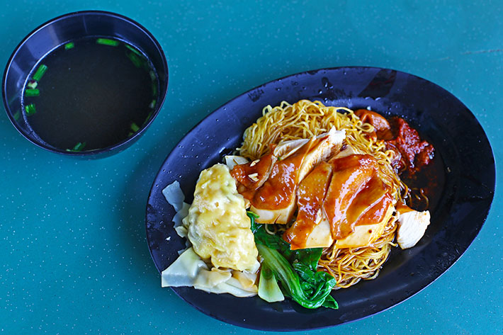 Hong Kong Soya Sauce Chicken Noodle Rice