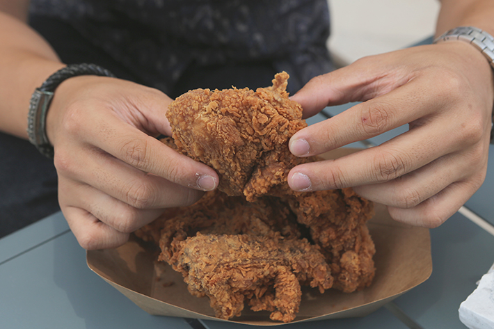 fried chicken mom's touch