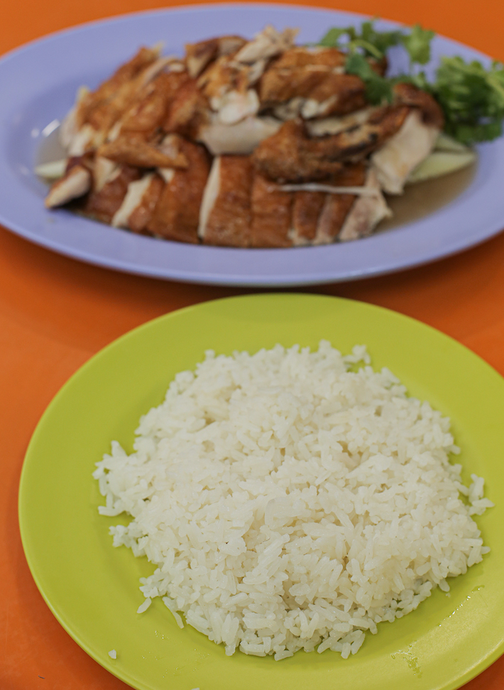 Hainanese Delicacy Chicken Rice
