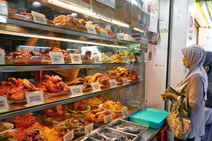 Sinar Pagi Nasi Padang Stall Front